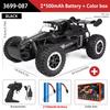 RC Car RC Drift Racing 1:16 Full Proportion Vehicle Off Road Alloy 2.4G Radio High-Speed Trucks With LED Light Climbing Gift Toy