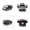 Alloy Simulation Suv Police Car Sedan Model Toy With Double Opening Doors
