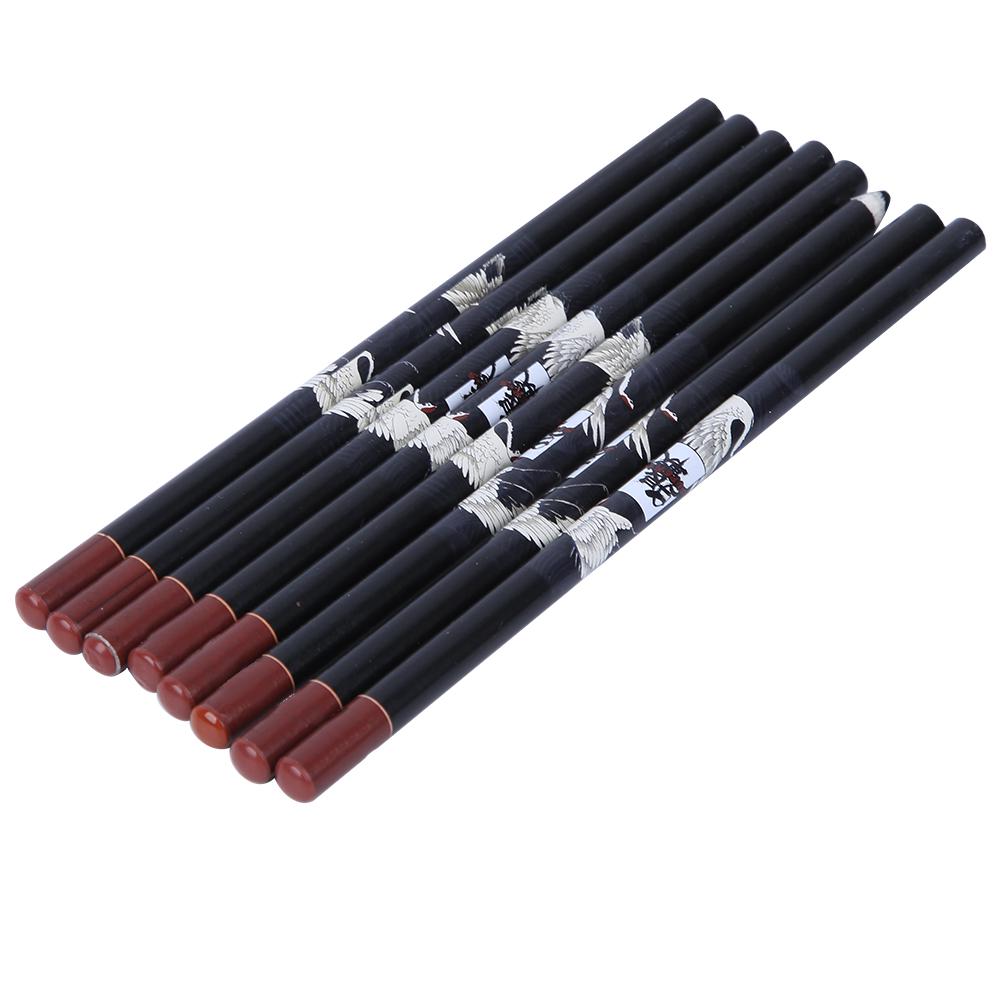 8Pcs Charcoal Pencil Soft Paper Rod Drawing Painting Pen Sketching Tool Art Supplies