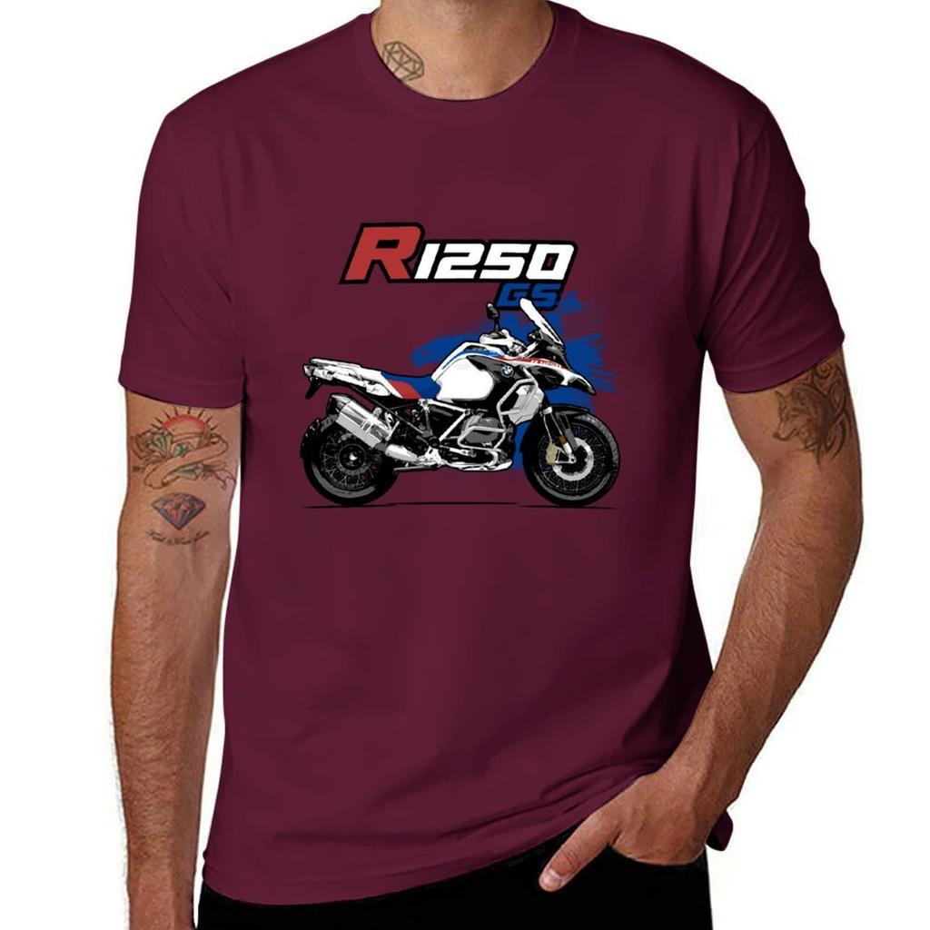 R 1250 GS Adventure T-Shirt Sports Fans Quick Drying Funnys for a Boy Men Clothes
