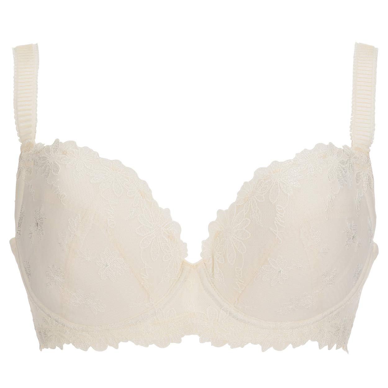 

AMOSTYLE AMOSTYLE Stitch Charming Glamour Bra Shorts Set G M015 G65M Размер [AMOSTYLE] & (F, Кубок) (белый)