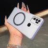 Magnetic Semi‑Transparent Matte Phone Case for Vivo Y50,Y30 4G Soft TPU Shockproof Cover