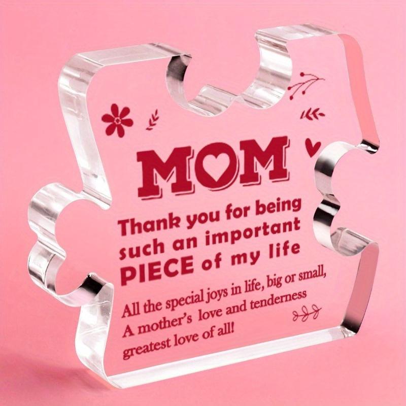

Cool Mom Acrylic Gift - Best Mom Ever Present from Daughter/Son чистый