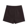 Spring 2025 Women's European-American Style Slit Hem Skirt Pants
