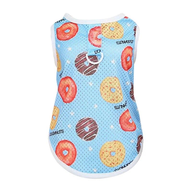 

Летняя одежда для собак с D-образным кольцом, дышащий тонкий жилет для собак, футболка для маленьких собак, футболка для щенков, одежда для чихуахуа, Йоркшира, товары для домашних животных XL