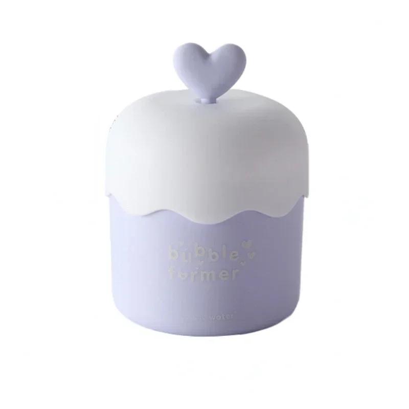 

Портативний піногенератор Bubble Foamer Maker Facial Cleanser Foam Cup Body Wash Bubble Maker Bubble Maker Bubble Face Cleanser Tools синій