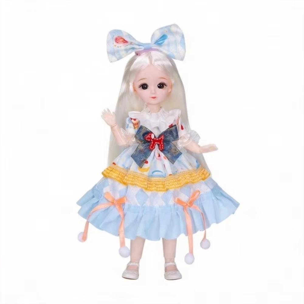 Cute Face BJD Doll Movable Joints Dress Up Doll Fashion Doll Princess Doll Birthday Gift