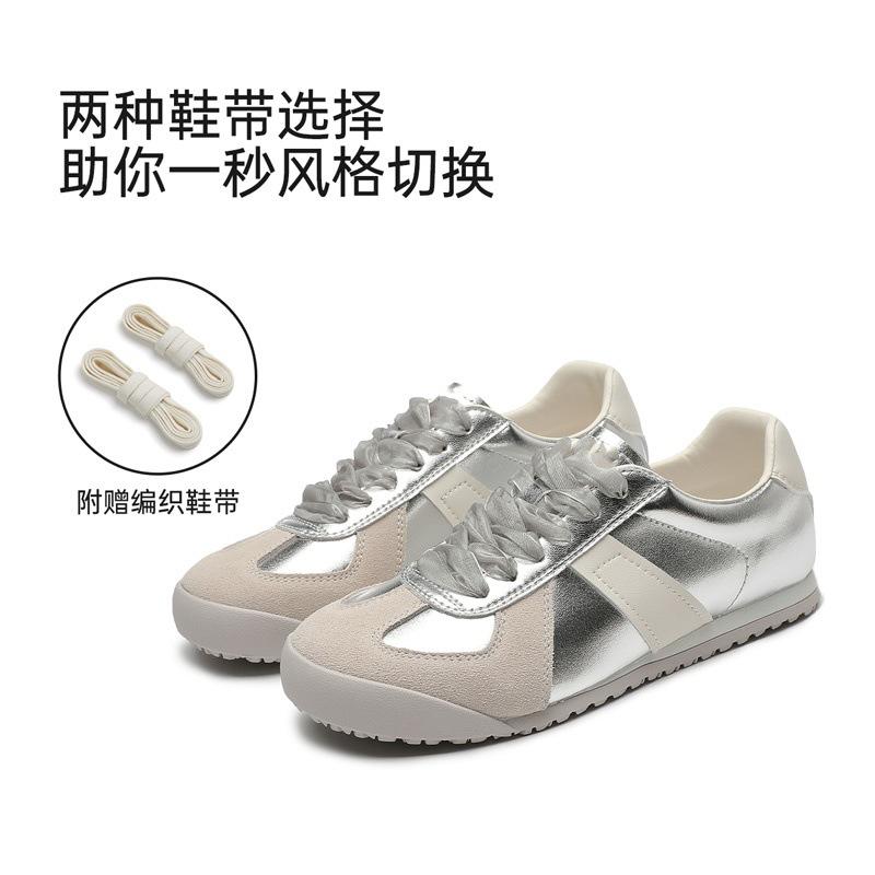 

Women s summer thin breathable little white shoes new ballet lightweight dad shoes 40