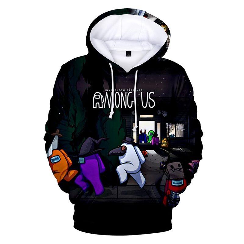 Among Us Unisex Hoodie Sweatshirt For Casual And Sports Activities