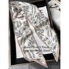 Fashion Print Hair Ribbon Scarf Women Neck Tie Bag Silk Skinny Headscarves Ladies Foulard Floral Bands