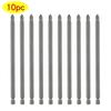 10Pcs 150mm PH2 Screwdriver Bits Magnetic Long Cross Screwdriver Electric Screwdriver Drill Hand Tools