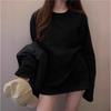 2026 Autumn Women's Trendy Long Sleeve White Base Layer Shirt