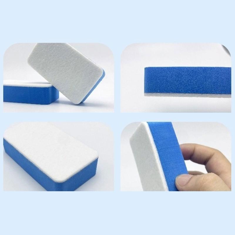 Car Glass Oil Film Cleaning Sponge Universal Car Windshield Brush Wiper Polishing Sponges Auto Oil Dusty Removal Tools