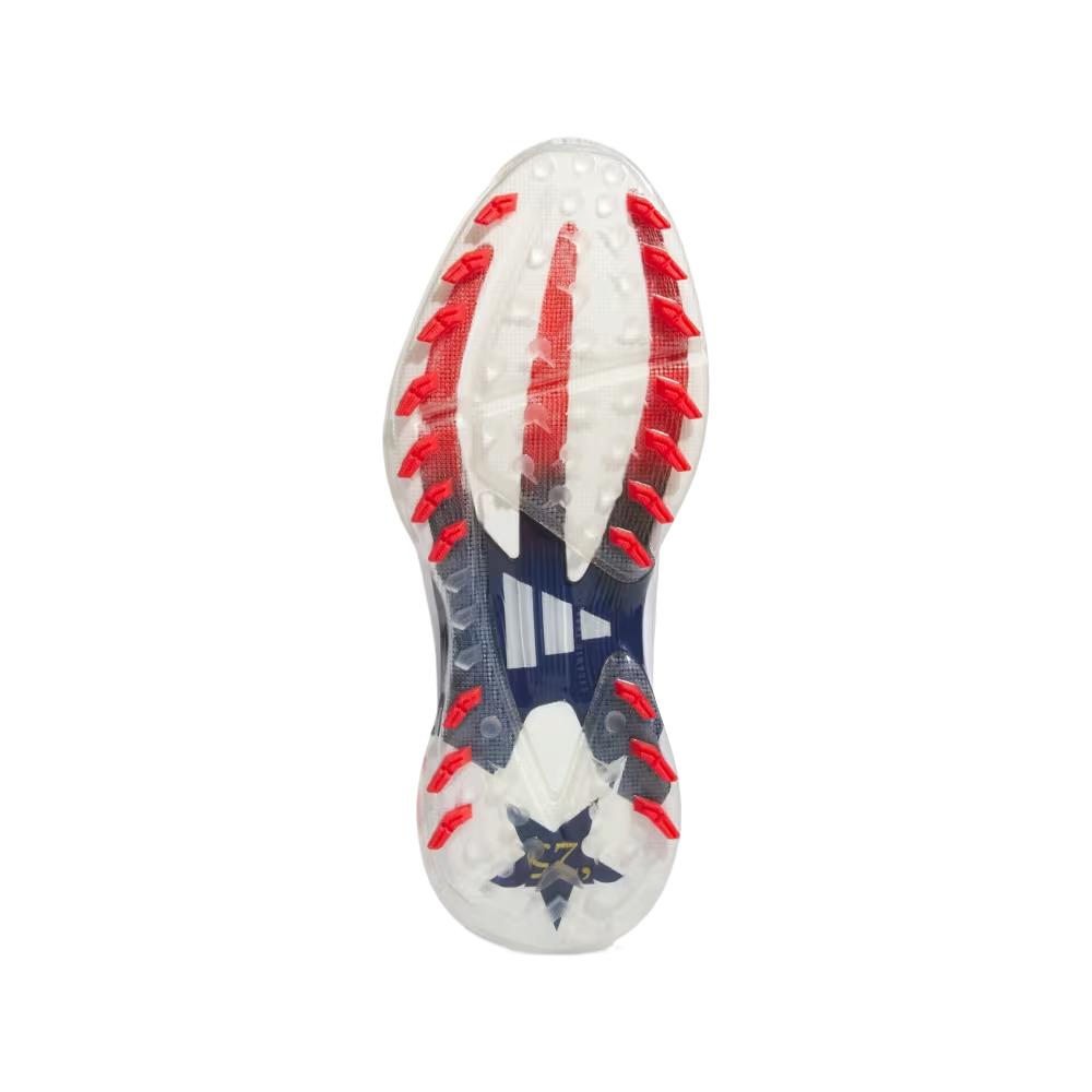 Adidas Adizero ZG Spikeless Golf Cloud White Blue Red Men Sneakers Dark-Blue JS1898