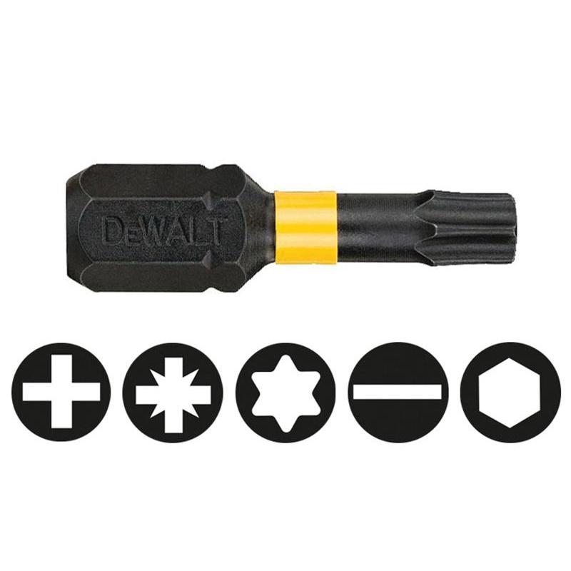 Dewalt Power Tools Impact Torsion Bits, Torx