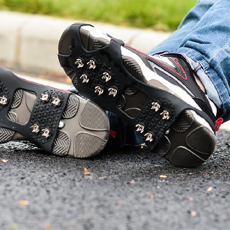 Anti Slip Traction Cleats for Ice and Snow Steel Ice Spikes Ice Cleats Crampons