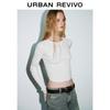 UR 2025 Spring Women's Short Knit Top