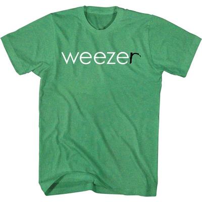 Weezer Weeze + R Kelly Green Heather Alternative Rock Music Band T-shirt Tops Tees Men's Women's Unisex