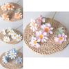 Artificial Flower Decor Pack With 6 Stems Of Daisy And Chrysanthemum Flowers In Various Colors For Wedding And Home Use
