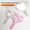 Heart-Shaped Portable Handheld Makeup Mirror - Cute, Exquisite, and Easy to Carry