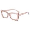 Cat's Eye Anti Blue Light Glasses Women Fashion Gradient Frame Blue Ray Resistant Eyeglasses Lady Computer Eyewear