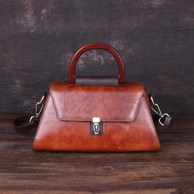 Vintage-Design Damen-Handtaschen aus echtem Leder, Umhängetaschen, Markenmode, Umhängetasche, Business-Geldbörse