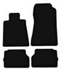 BASIC Black Velour Floor Mats For: Mercedes C140 / W140 Coupe (1992-1999)