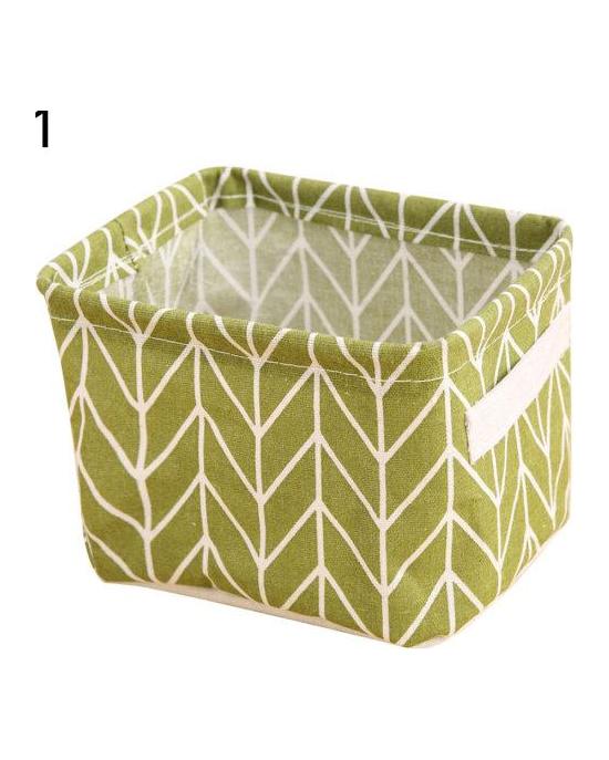 Household Closet Desktop Toy Clothes Storage Box Desk Accessory Organizer Basket