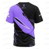 Team KOI Esports Jersey Men Summer Casual Breathable Short Sleeve T-shirt Boys Fashion O-neck Sports Uniform