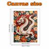 Pearl Painting 5D DIY Chinese Dragon Gemstone Art Diamond Painting Kit for Adults/Beginners Gift Ideas Home Decor Crafts Wall Art Decor
