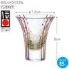 Toyo Sasaki Glass Edo Glass Yachiyo Kiln Hanami Sake Made in Sake Perfect Gift for Respect for the Aged 10360 Cup, 85ml, Japan, Glass, Day, Father's