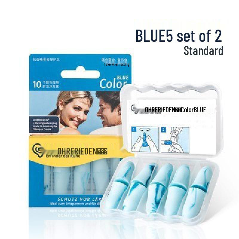 German Soundproof Earplugs for Anti-Snoring and Noise Reduction