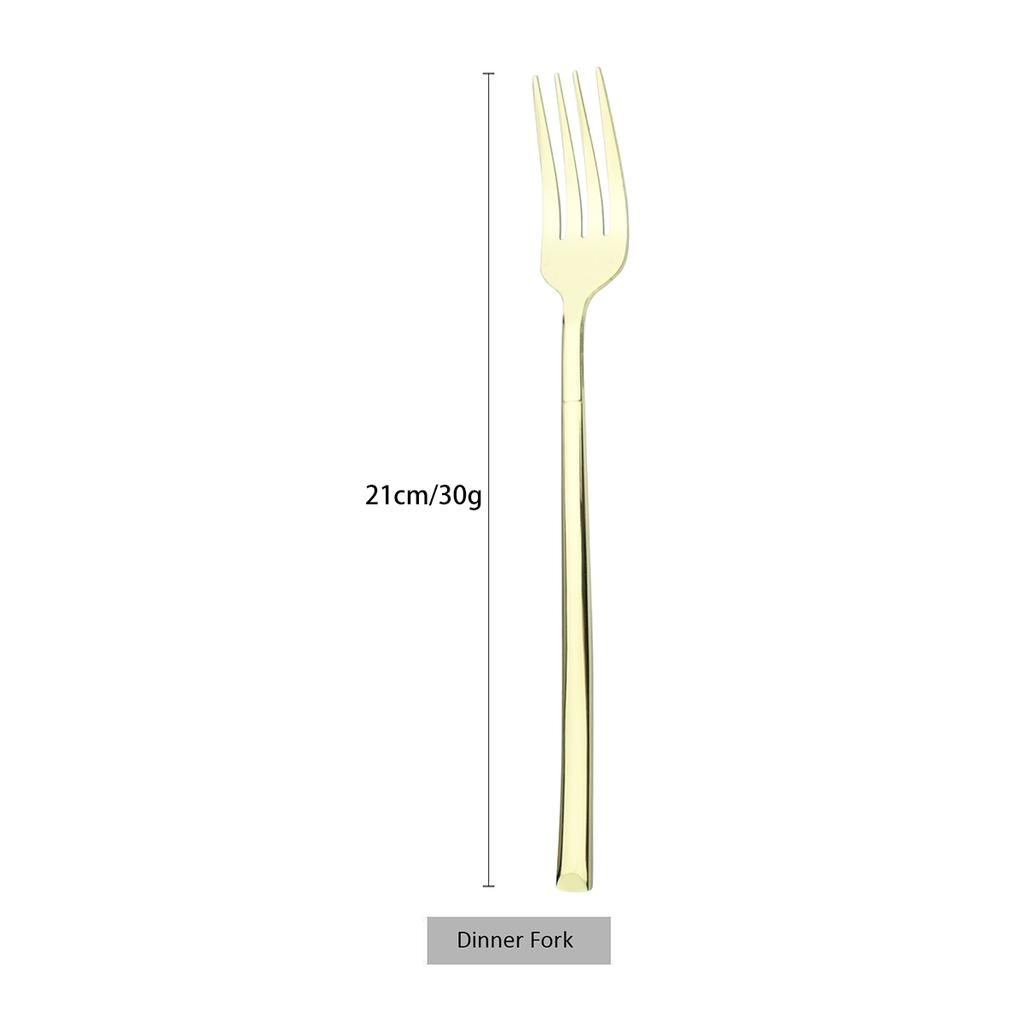 Stainless Steel Cutlery Set Mirror Black Dinnerware Set Knife Dessert Fork Coffee Tea Spoon Tableware Western Kitchen Flatware