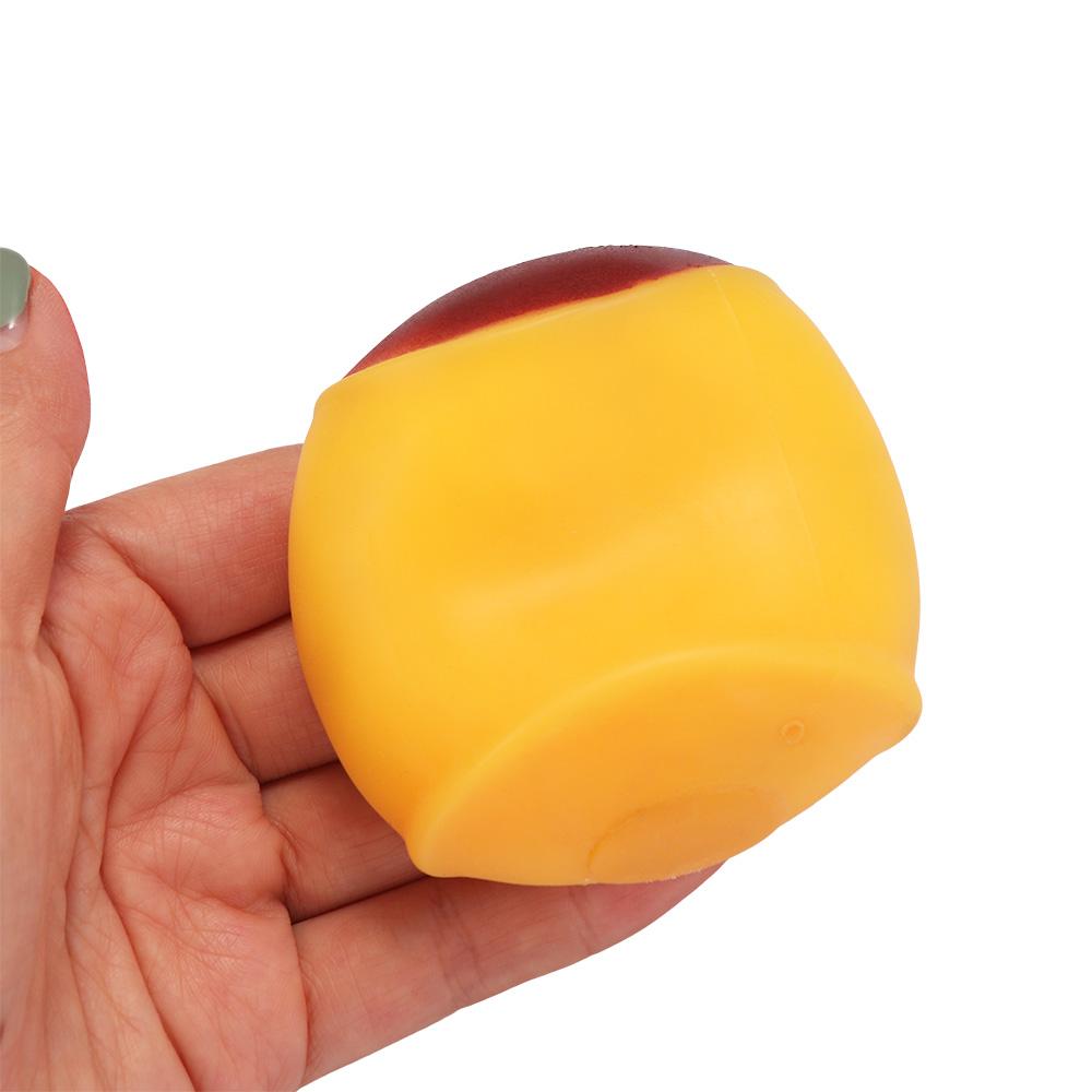 Squeezing Ball cu Sunet Crocant Distracție Eliberare Jucărie Pudding Squishy Mingie Pudding Handmade Copii Adulți