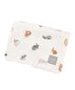 Senbado Motif Print 3-Way Lap Blanket (Rabbit)