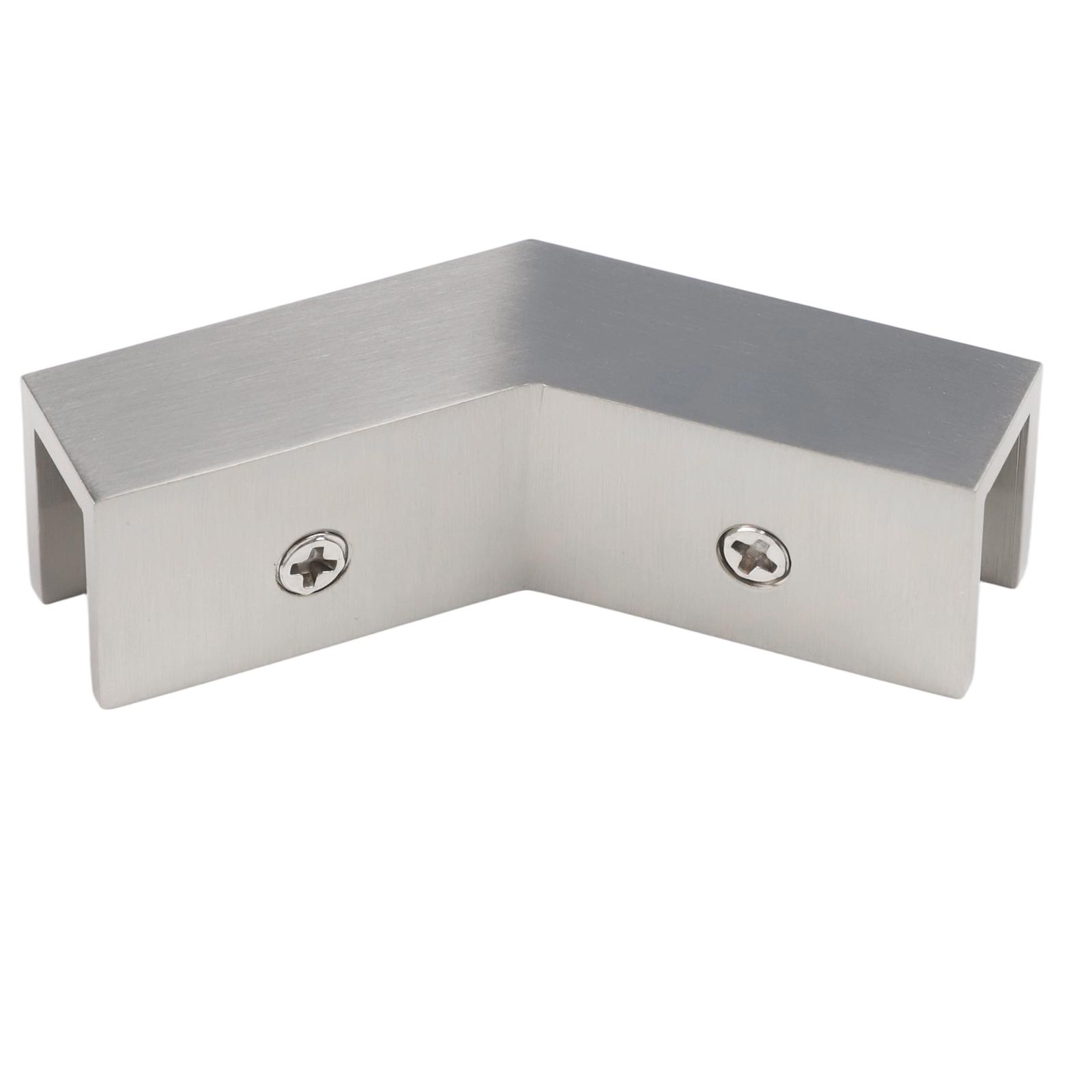 

Accessory Brass Shower Door Bracket 8-12mm Glass Clamp Brass Shower Door Bracket Easy Installation Modern Bathroom Decor Chrome