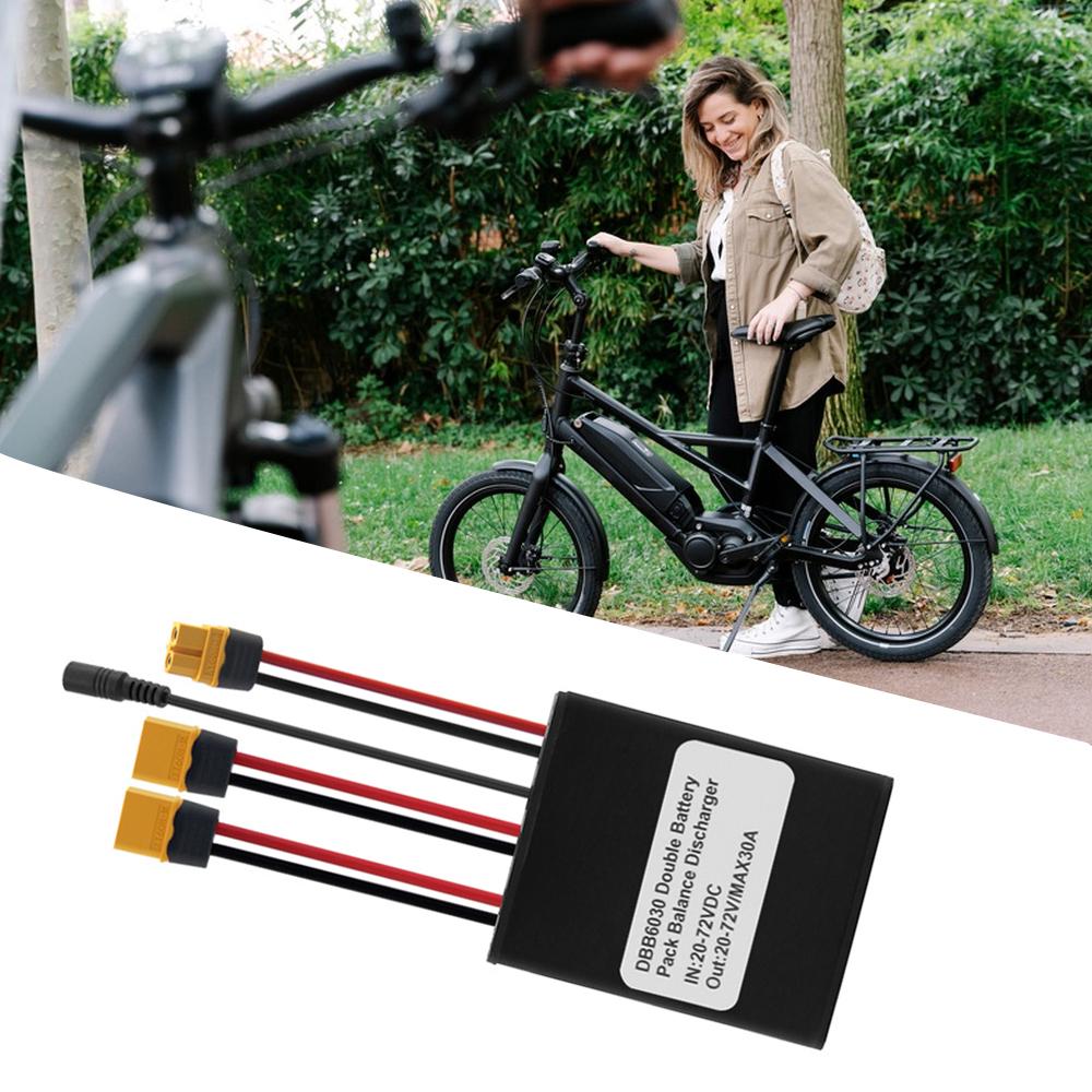 20V-72V 40A Dual Batterie Anschluss Elektrische Fahrrad Doppel Batterie Entladung Konverter