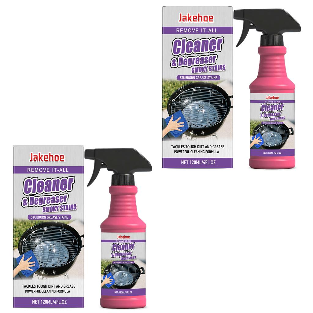 120ml Barbecue Rack Cleaner Powerful Cleaning Stubborn Grease Removes Carbon Deposits Safe Formula No Damage for Grill