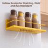 Wall Mounted Refrigerator Magnetic Shelf Punch Free Refrigerator Side Storage Rack  Washing Machine