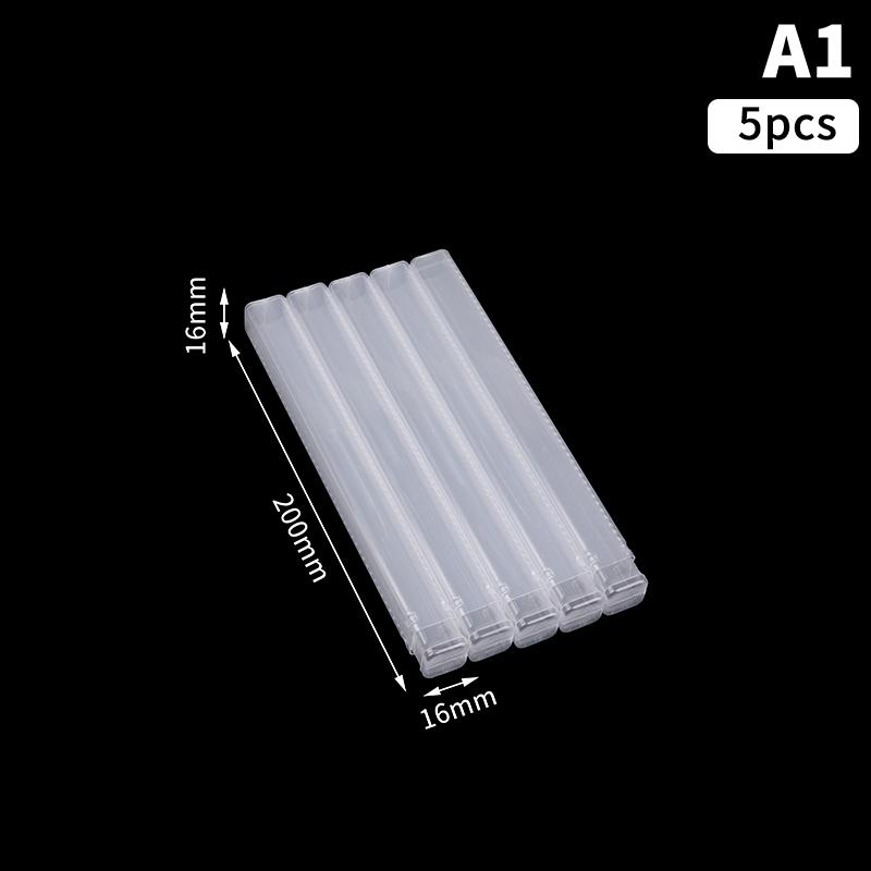 5Pcs Drill Bit Packaging Box Milling Cutter Box Square Packaging Box Storage Boxes Telescopic Box For Milling Cutters