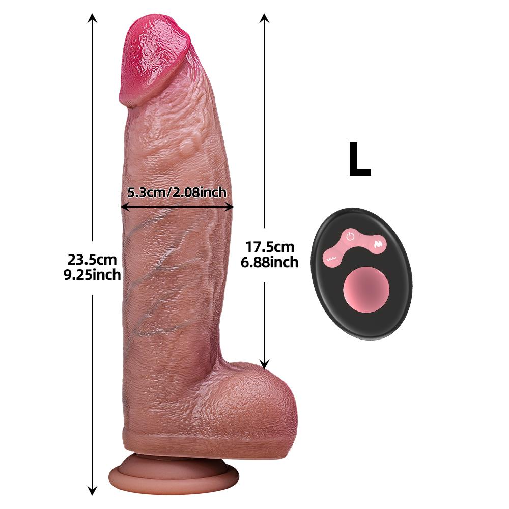 Telescopic Dildo Vibrator Stimulator Vibrating Dildo Panties Erotic Orgasm Masturbator Sex Toy for WomenSex Machine G Spot 18