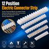 5Pcs Insulated Housing Wire Connector Block Screw Connection Screw Terminal Block  Electrical Wiring
