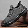 Men's Autumn Leather Sneakers Casual Leather Shoes