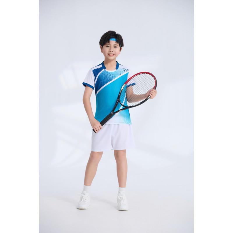 Breathable Ice Silk Sport Set Kids Adults - Badminton Tennis Volleyball Table Uniform Custom Print