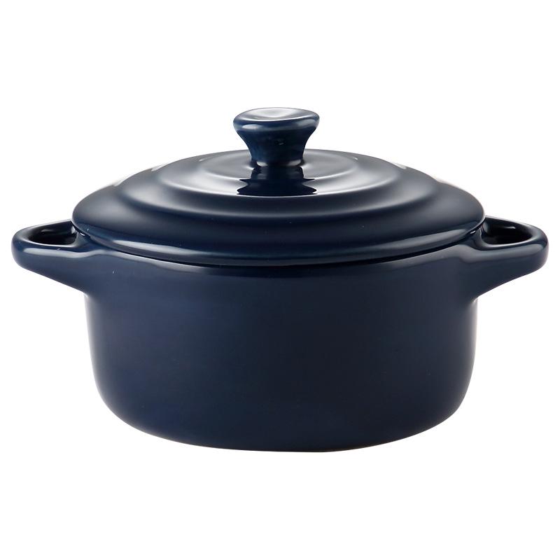 Microwave & Oven Safe Ceramic Stew Pot with Lid