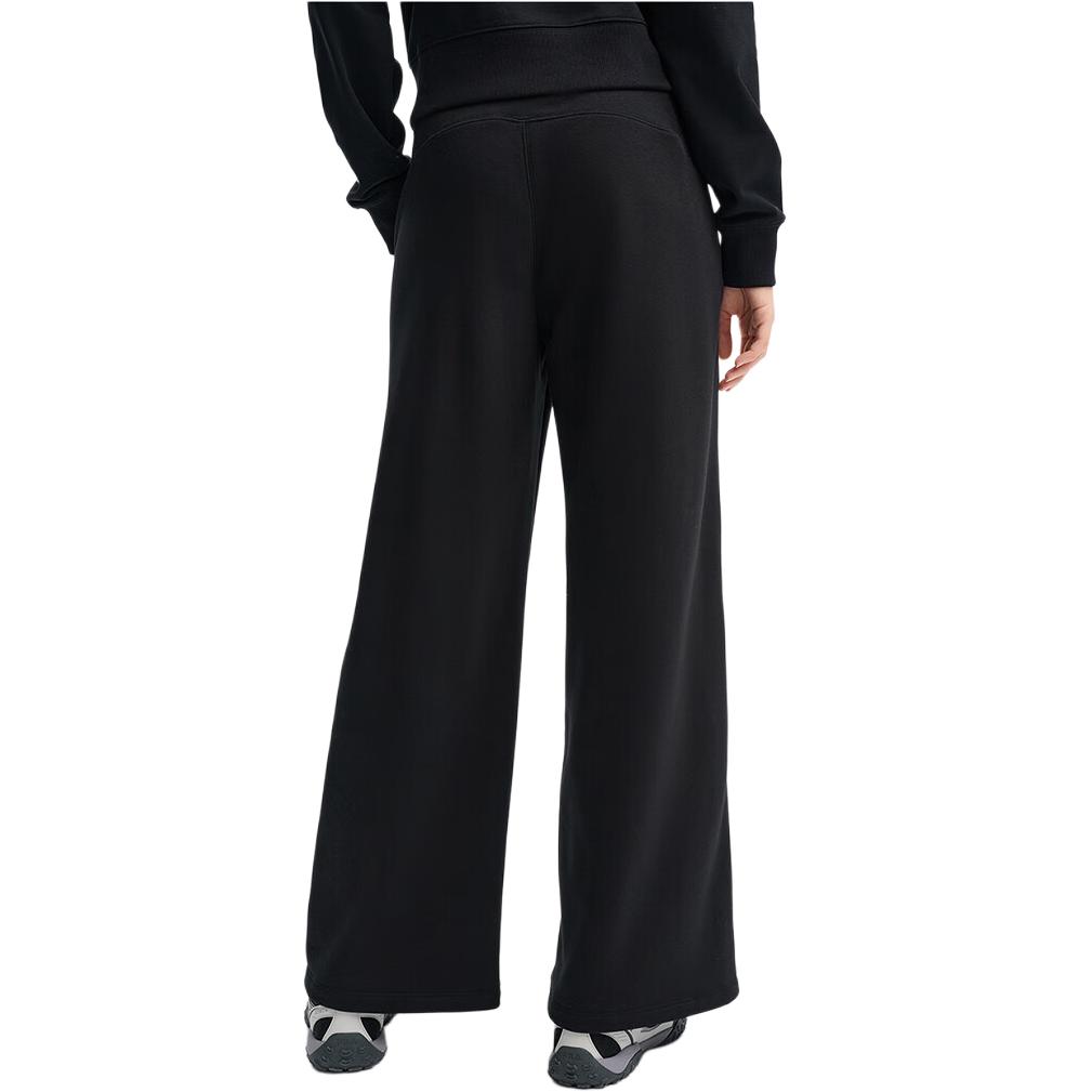 Fila Original Soft Comfortable Simple Casual Loose Knit Sports Pants Women Pants Black F11W439608FBK