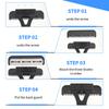 Razor Men Back Shaver  Foldable Trimmer Body Leg Handle Removal Shaving Razor Tool Hair Removal Trimmer