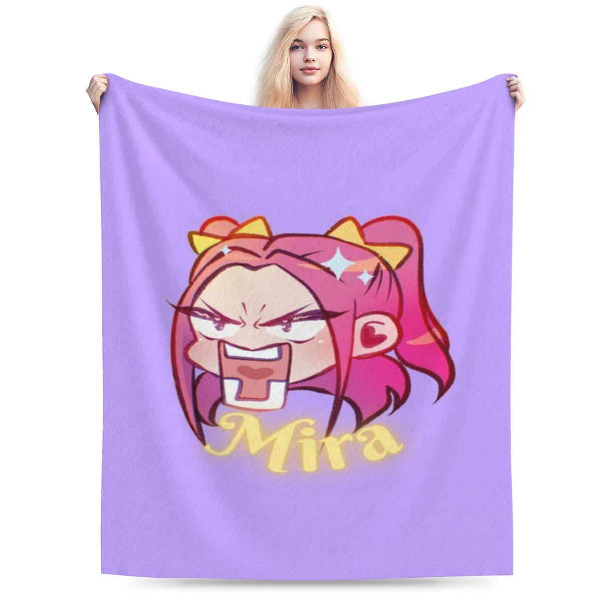 Mira Personalized Soft Gift An UltraSoft Micro Fleece Blanket 75x100cm 30x40in