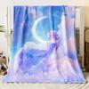 Cartoon Frozen soft Blankets blankets fluffy flannel thin Blanket Picnic Sofa Family Bedroom Children's Room custom blanket
