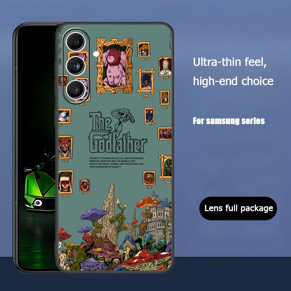 Dorohedoro risu nikaido Hot Phone Case For Samsung Galaxy S25 S24 S23 S22 S21 S20 Plus Ultra Note20 Soft Black